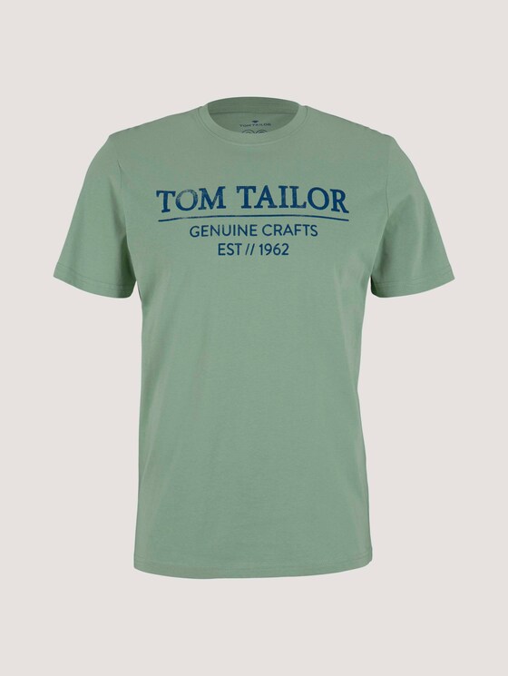 T-Shirt mit Bio-Baumwolle - Männer - light mint green T-Shirt mit Bio-Baumwolle - Männer - light mint green - 7 - TOM TAILOR