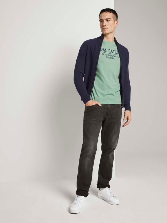 T-Shirt mit Bio-Baumwolle - Männer - soft jade T-Shirt mit Bio-Baumwolle - Männer - soft jade - 3 - TOM TAILOR