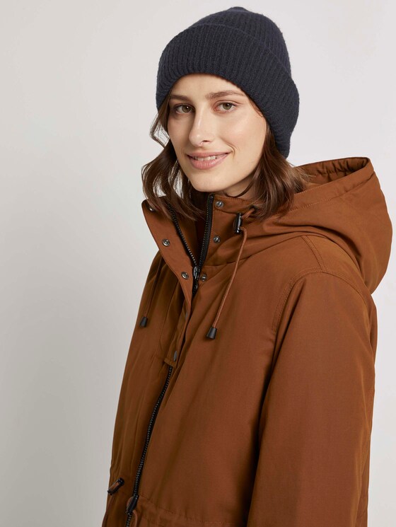 Ribbed beanie - Women - Deep Black Ribbed beanie - Women - Deep Black - 5 - TOM TAILOR Denim
