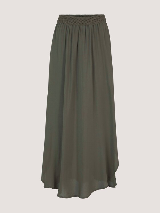 Fließender Maxirock - Frauen - Grape Leaf Green Fließender Maxirock - Frauen - Grape Leaf Green - 7 - TOM TAILOR
