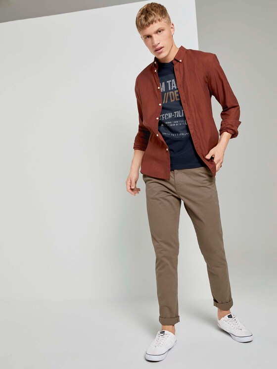 T-Shirt mit Print - Männer - Sky Captain Blue T-Shirt mit Print - Männer - Sky Captain Blue - 3 - TOM TAILOR Denim