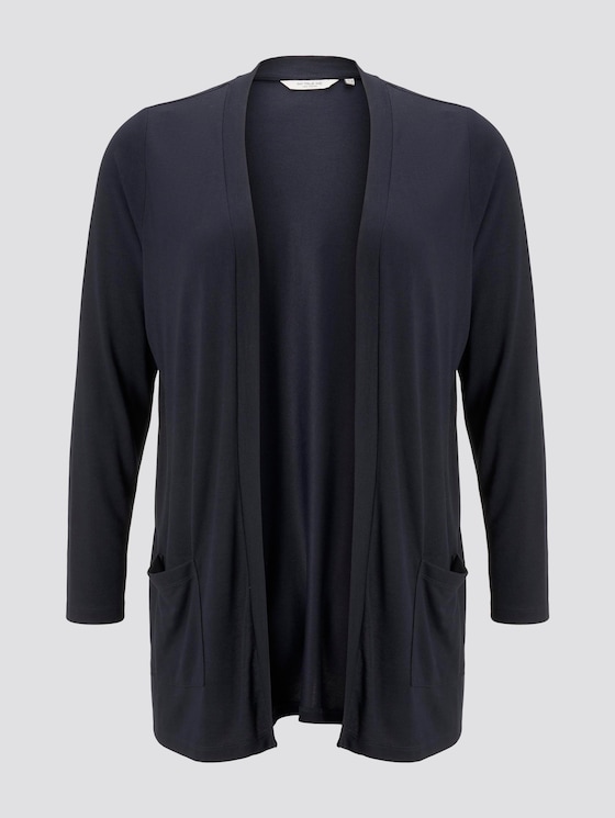 Lockerer Shirt-Cardigan - Frauen - Sky Captain Blue Lockerer Shirt-Cardigan - Frauen - Sky Captain Blue - 7 - My True Me