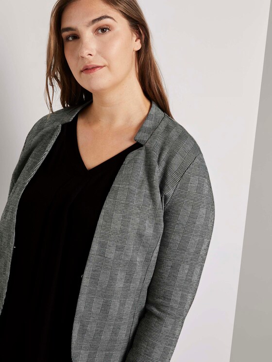 Karierter Blazer - Frauen - Glencheck Sweat Ori Karierter Blazer - Frauen - Glencheck Sweat Ori - 9 - My True Me