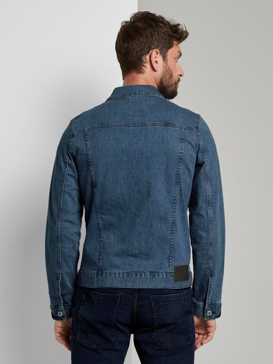 Trucker Jeansjacke im Used-Look - Männer - light stone wash denim Trucker Jeansjacke im Used-Look - Männer - light stone wash denim - 2 - TOM TAILOR