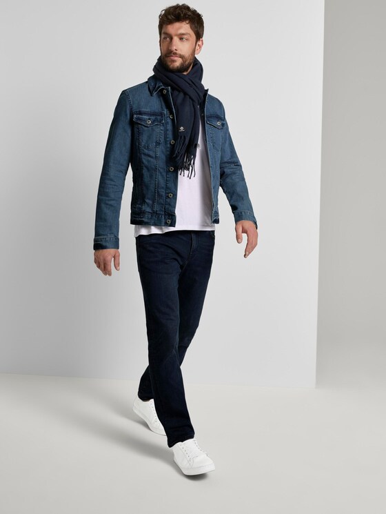 Trucker Jeansjacke im Used-Look - Männer - light stone wash denim Trucker Jeansjacke im Used-Look - Männer - light stone wash denim - 3 - TOM TAILOR