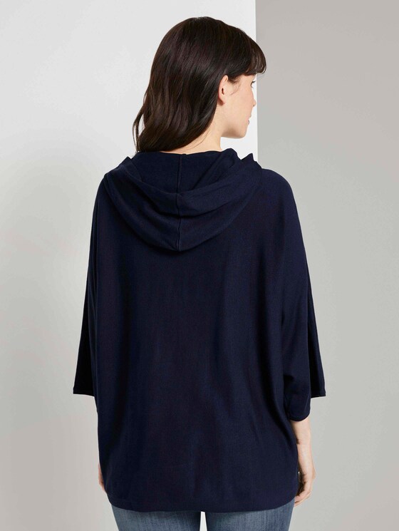 Loose hoodie - Women - Sky Captain Blue Loose hoodie - Women - Sky Captain Blue - 2 - TOM TAILOR