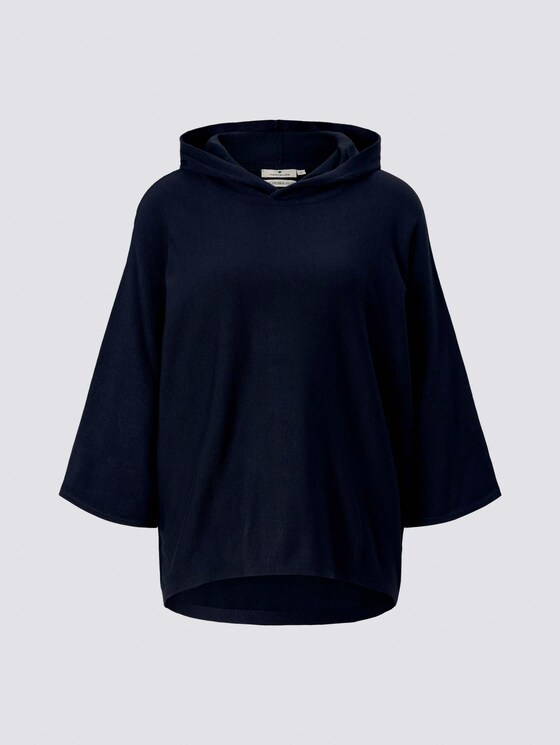 Loose hoodie - Women - Sky Captain Blue Loose hoodie - Women - Sky Captain Blue - 7 - TOM TAILOR