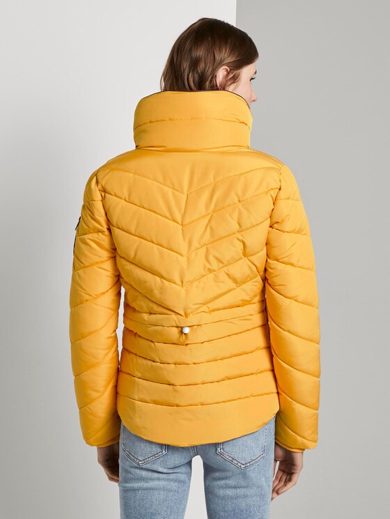 Puffer-Steppjacke mit Fellkragen - Frauen - star shine yellow Puffer-Steppjacke mit Fellkragen - Frauen - star shine yellow - 2 - TOM TAILOR