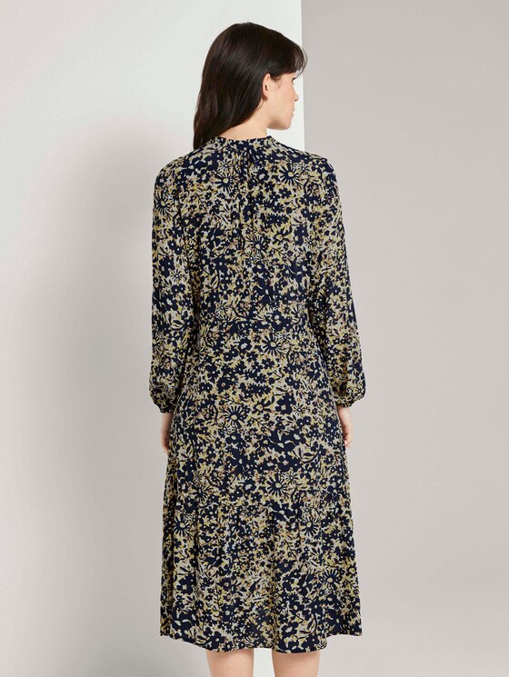 Printed dress with ruffles - Women - yellow flower design Printed dress with ruffles - Women - yellow flower design - 2 - TOM TAILOR