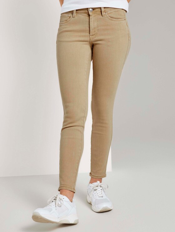 Jona Extra Skinny Push-Up Jeans - Frauen - dark beige Jona Extra Skinny Push-Up Jeans - Frauen - dark beige - 1 - TOM TAILOR Denim