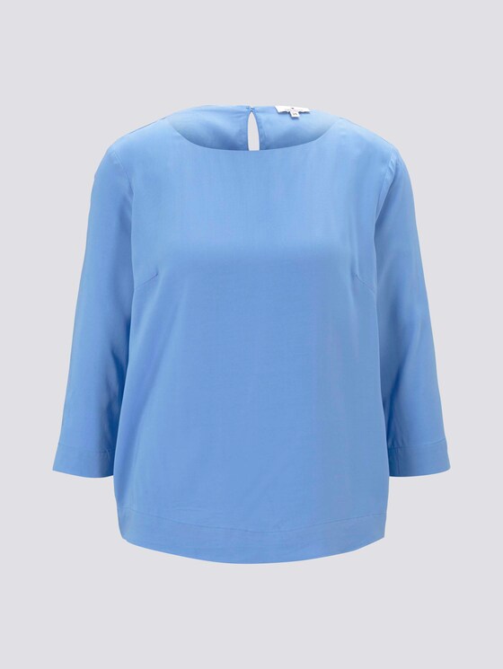 Bluse mit 3/4-Arm - Frauen - sea blue Bluse mit 3/4-Arm - Frauen - sea blue - 7 - TOM TAILOR