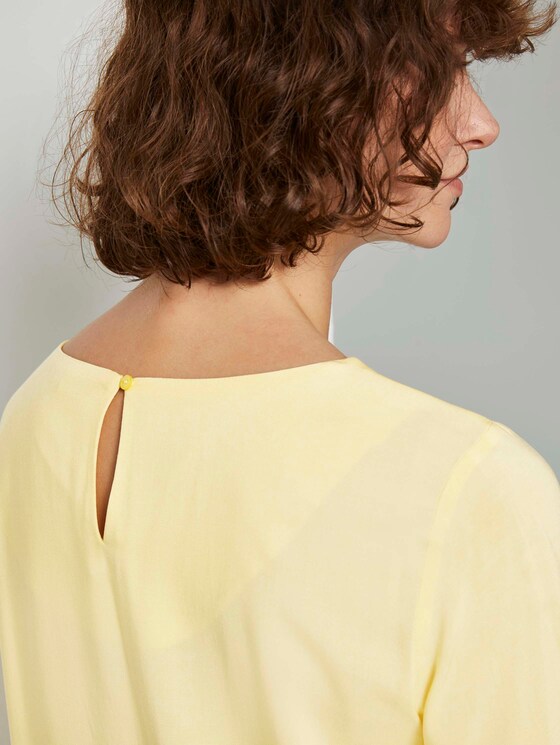 Bluse mit 3/4-Arm - Frauen - light honey popcorn Bluse mit 3/4-Arm - Frauen - light honey popcorn - 9 - TOM TAILOR