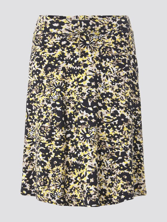 Jersey-Rock mit Blumenprint - Frauen - yellow flower design Jersey-Rock mit Blumenprint - Frauen - yellow flower design - 7 - TOM TAILOR