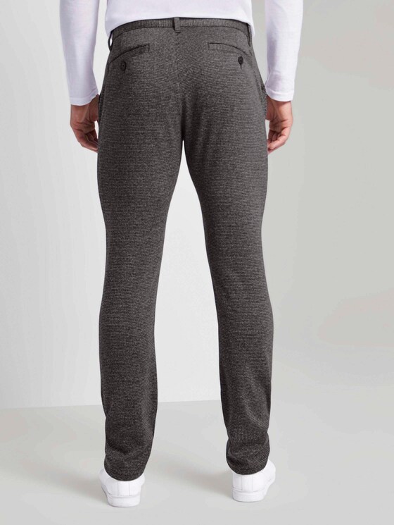 Travis Slim Hose im Hahnentrittmuster - Männer - grey houndstooth Travis Slim Hose im Hahnentrittmuster - Männer - grey houndstooth - 2 - TOM TAILOR