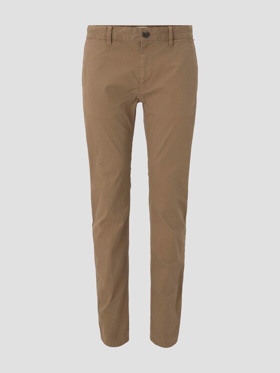 Travis regular Chinos with a belt - Men - bright brown cross design Travis regular Chinos with a belt - Men - bright brown cross design - 7 - TOM TAILOR