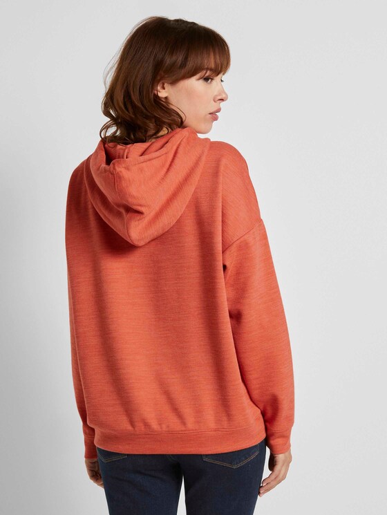 Basic Oversized Hoodie - Frauen - burnt coral Basic Oversized Hoodie - Frauen - burnt coral - 2 - TOM TAILOR Denim