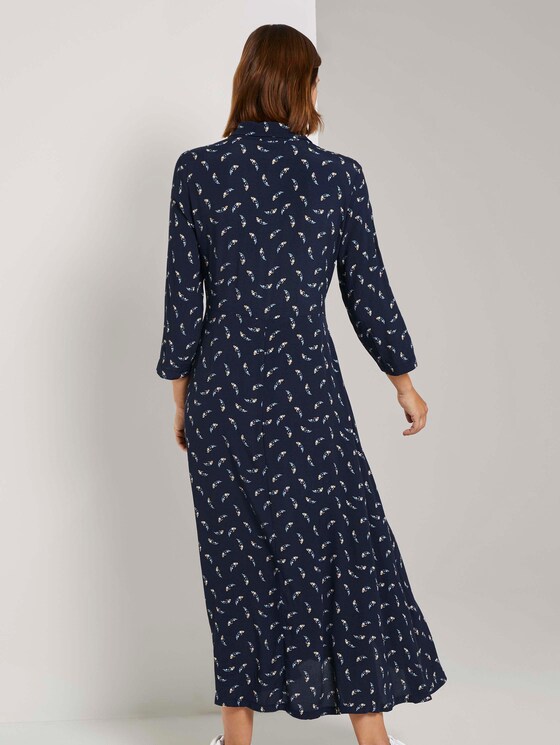 Gemustertes Midi-Hemdkleid - Frauen - small navy paisley Gemustertes Midi-Hemdkleid - Frauen - small navy paisley - 2 - TOM TAILOR Denim