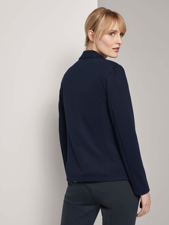 Strukturierter Blazer - Frauen - Sky Captain Blue Strukturierter Blazer - Frauen - Sky Captain Blue - 2 - TOM TAILOR