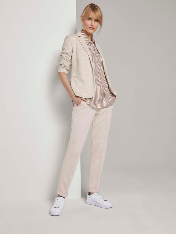 Strukturierter Blazer - Frauen - desert sand melange Strukturierter Blazer - Frauen - desert sand melange - 3 - TOM TAILOR