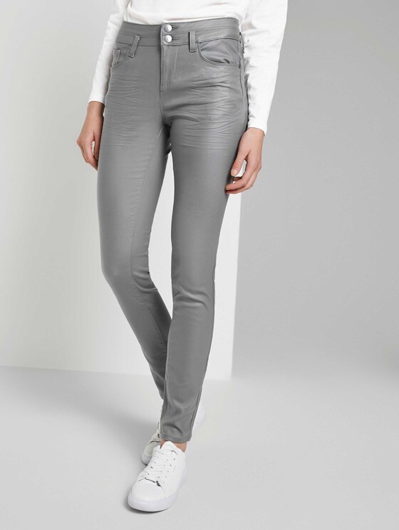 Alexa Skinny Stretch-Jeans - Frauen - greyish green Alexa Skinny Stretch-Jeans - Frauen - greyish green - 1 - TOM TAILOR