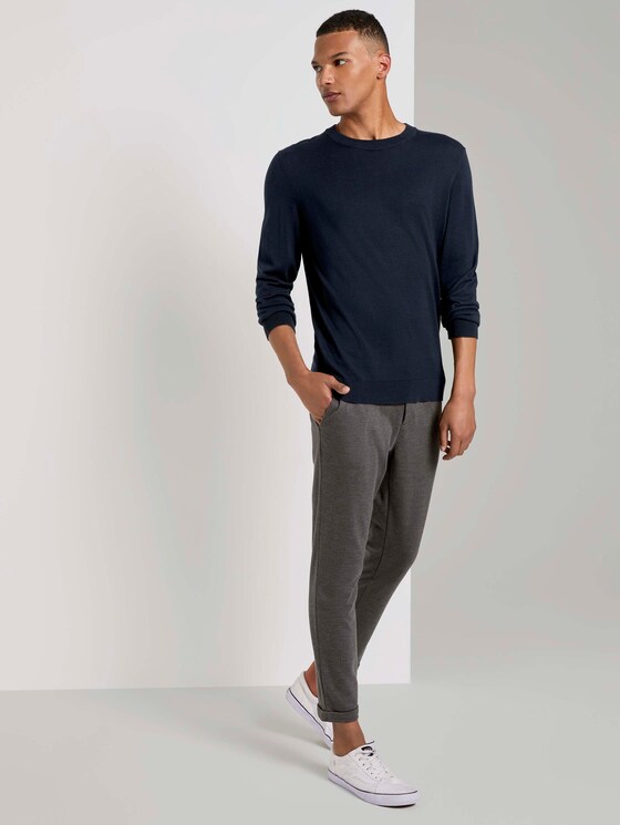 Pullover aus Modalgemisch - Männer - Sky Captain Blue Pullover aus Modalgemisch - Männer - Sky Captain Blue - 3 - TOM TAILOR Denim