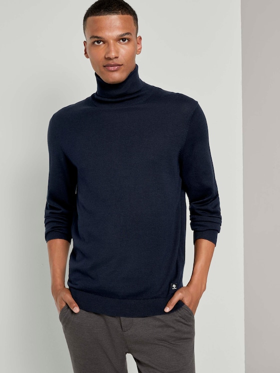 Rollkragenpullover Aus Modal Von Tom Tailor Denim