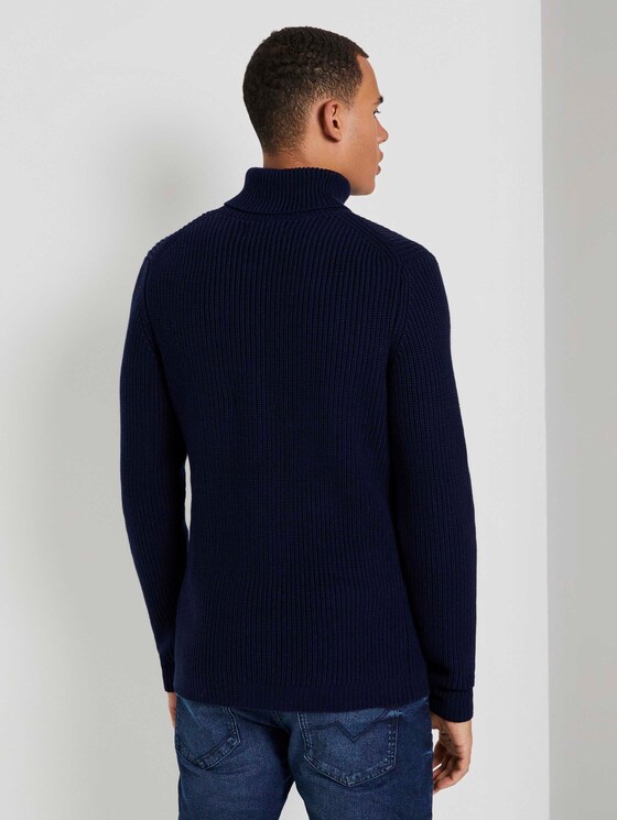 Basic Rollkragenpullover - Männer - Sky Captain Blue Basic Rollkragenpullover - Männer - Sky Captain Blue - 2 - TOM TAILOR Denim
