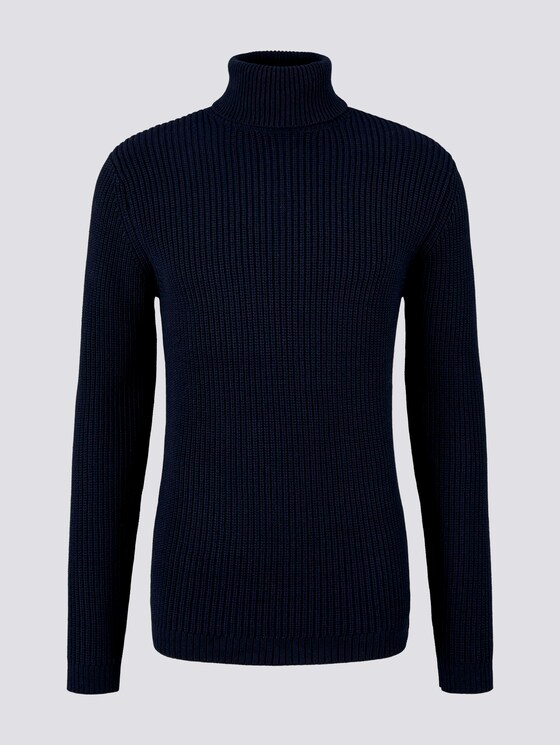 Basic Rollkragenpullover - Männer - Sky Captain Blue Basic Rollkragenpullover - Männer - Sky Captain Blue - 7 - TOM TAILOR Denim