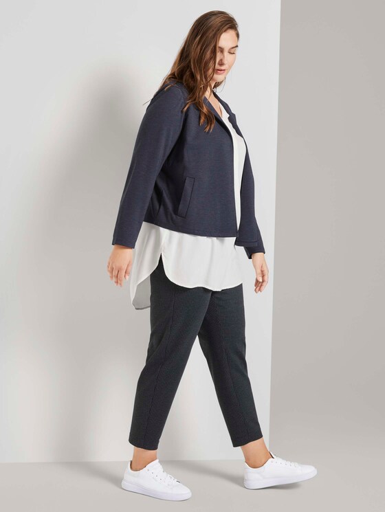 Lange Bluse mit Ausschnittdetails - Frauen - Whisper White Lange Bluse mit Ausschnittdetails - Frauen - Whisper White - 3 - My True Me