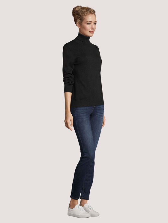 Rollkragenpullover - Frauen - deep black Rollkragenpullover - Frauen - deep black - 3 - TOM TAILOR