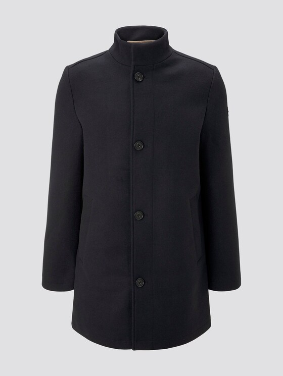 Modern coat with a stand-up collar - Men - Sky Captain Blue Modern coat with a stand-up collar - Men - Sky Captain Blue - 7 - TOM TAILOR