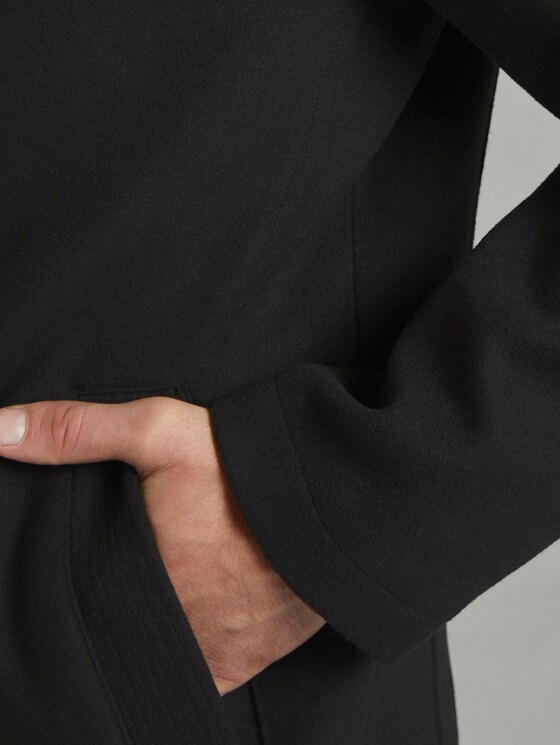 Moderner Mantel mit Stehkragen - Männer - Black Moderner Mantel mit Stehkragen - Männer - Black - 10 - TOM TAILOR