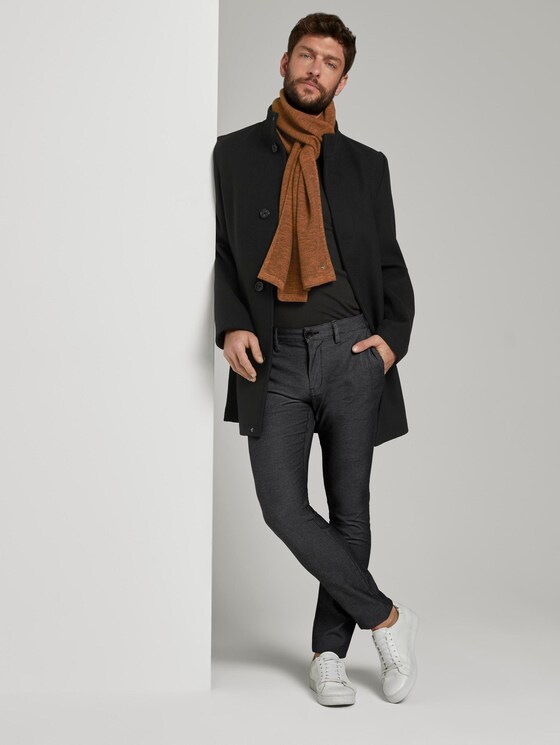 Moderner Mantel mit Stehkragen - Männer - Black Moderner Mantel mit Stehkragen - Männer - Black - 3 - TOM TAILOR