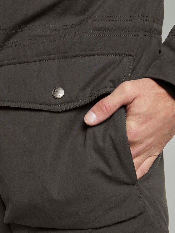 Parka mit Kapuze - Männer - Shadow Olive Parka mit Kapuze - Männer - Shadow Olive - 10 - TOM TAILOR