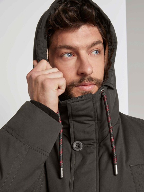 Parka mit Kapuze - Männer - Shadow Olive Parka mit Kapuze - Männer - Shadow Olive - 9 - TOM TAILOR