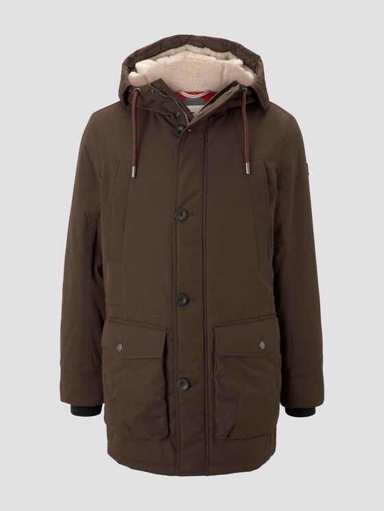 Parka mit Kapuze - Männer - delicioso brown Parka mit Kapuze - Männer - delicioso brown - 7 - TOM TAILOR
