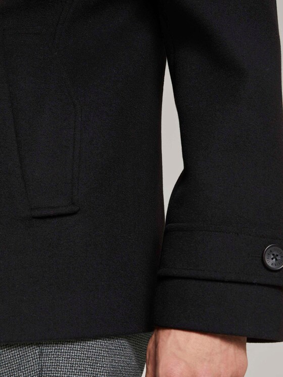 Caban-Jacke mit Steppeinsatz - Männer - Black Caban-Jacke mit Steppeinsatz - Männer - Black - 10 - TOM TAILOR Denim