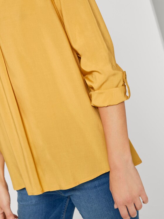 Tunika mit V-Ausschnitt - Frauen - Indian Spice Yellow Tunika mit V-Ausschnitt - Frauen - Indian Spice Yellow - 10 - TOM TAILOR Denim
