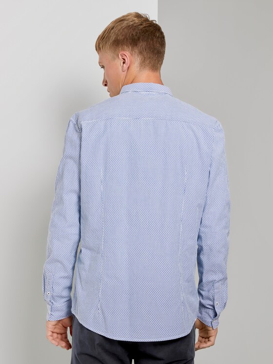 Fein gemustertes Hemd - Männer - light blue white dobby stripe Fein gemustertes Hemd - Männer - light blue white dobby stripe - 2 - TOM TAILOR Denim