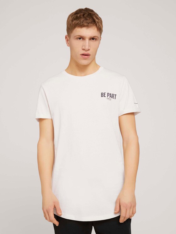 T-Shirt mit Bio-Baumwolle - Männer - Soft Beige Solid T-Shirt mit Bio-Baumwolle - Männer - Soft Beige Solid - 1 - TOM TAILOR Denim