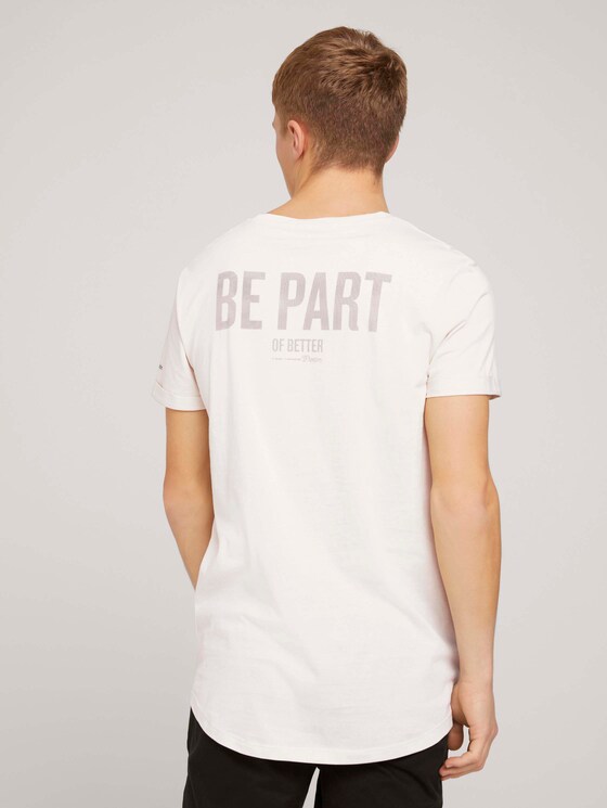 T-Shirt mit Bio-Baumwolle - Männer - Soft Beige Solid T-Shirt mit Bio-Baumwolle - Männer - Soft Beige Solid - 2 - TOM TAILOR Denim