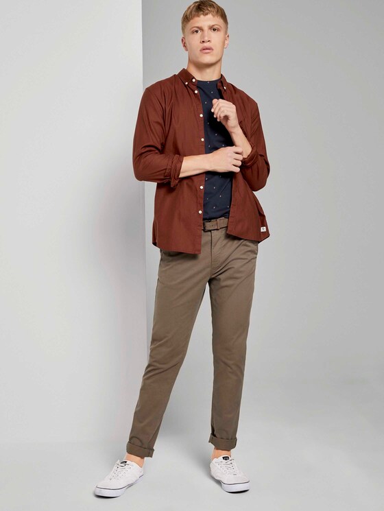 Print T-Shirt - Männer - navy split drop print Print T-Shirt - Männer - navy split drop print - 3 - TOM TAILOR Denim