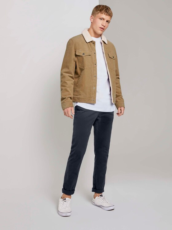 Langarmshirt mit kleinem Print - Männer - White Langarmshirt mit kleinem Print - Männer - White - 3 - TOM TAILOR Denim