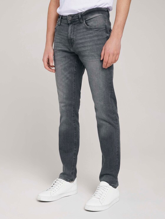 Josh Slim Jeans - Männer - clean light stone grey denim Josh Slim Jeans - Männer - clean light stone grey denim - 1 - TOM TAILOR