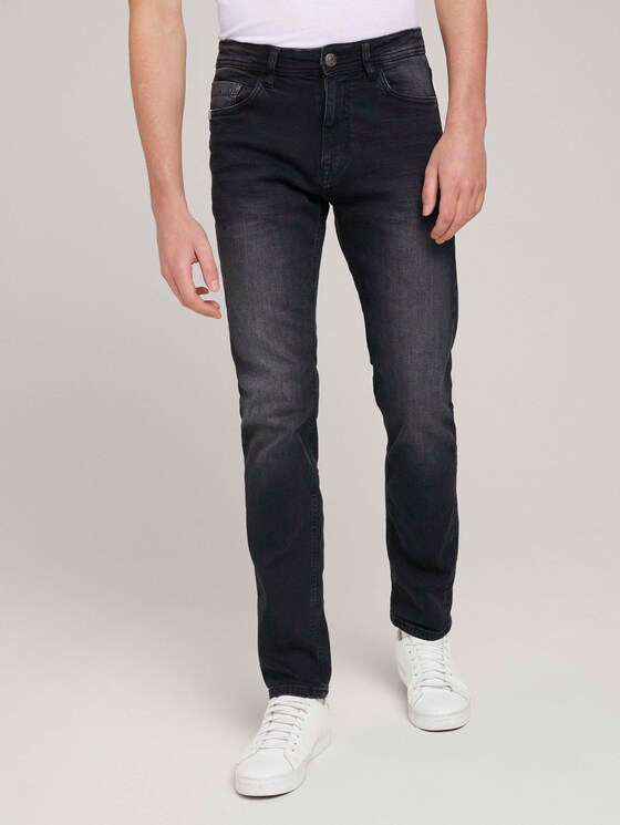 Josh Slim Jeans - Männer - clean dark stone grey denim Josh Slim Jeans - Männer - clean dark stone grey denim - 1 - TOM TAILOR