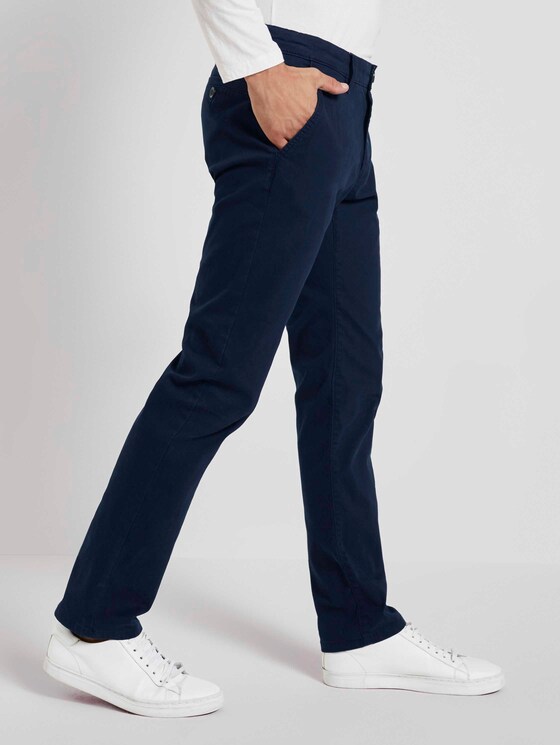 Strukturierte Chino Hose - Männer - diving navy blue Strukturierte Chino Hose - Männer - diving navy blue - 11 - TOM TAILOR