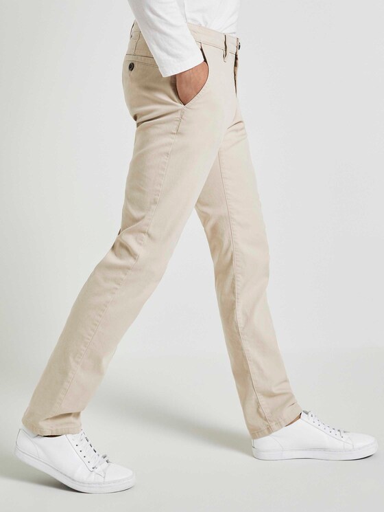 Strukturierte Chino Hose - Männer - sandy dust beige Strukturierte Chino Hose - Männer - sandy dust beige - 11 - TOM TAILOR