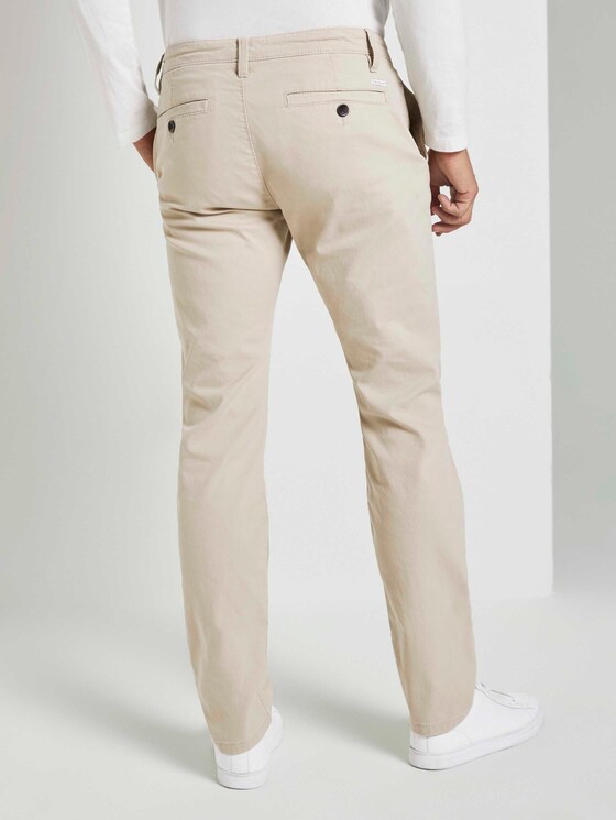 Strukturierte Chino Hose - Männer - sandy dust beige Strukturierte Chino Hose - Männer - sandy dust beige - 2 - TOM TAILOR