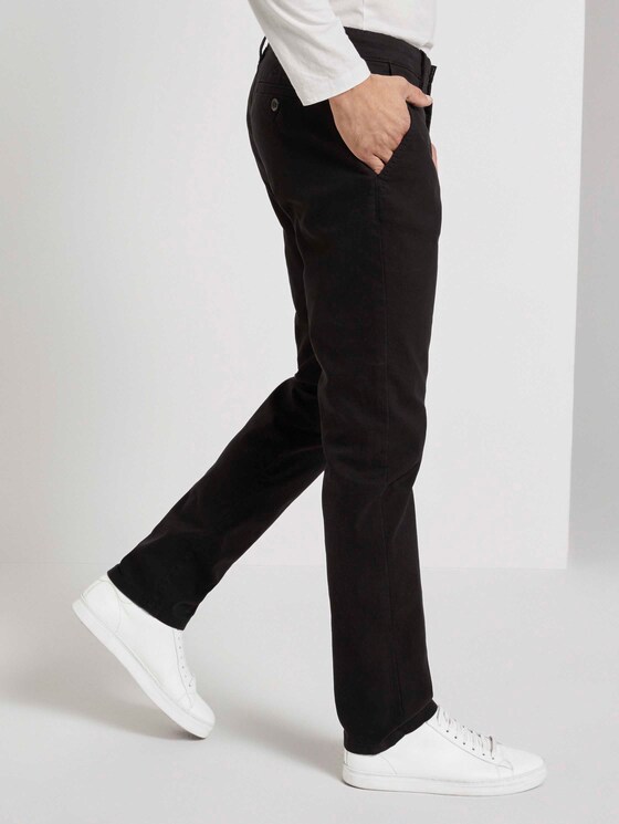 Strukturierte Chino Hose - Männer - Black Strukturierte Chino Hose - Männer - Black - 11 - TOM TAILOR