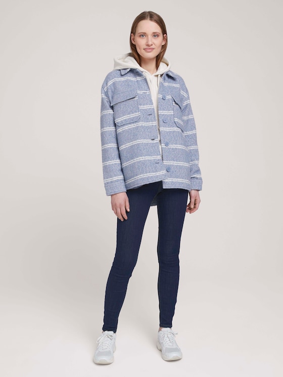 Janna Extra Skinny Jeans mit Bio-Baumwolle - Frauen - Used Dark Stone Blue Denim Janna Extra Skinny Jeans mit Bio-Baumwolle - Frauen - Used Dark Stone Blue Denim - 3 - TOM TAILOR Denim